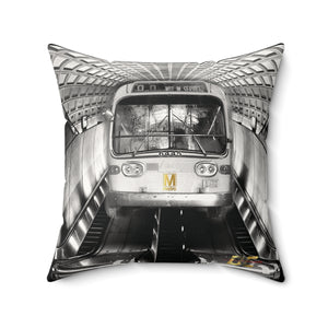WMATA Abstract (Faux Suede)