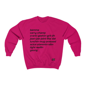 Verbiage Sweatshirt (Unisex)