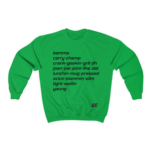 Verbiage Sweatshirt (Unisex)