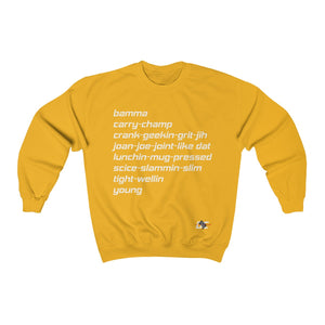 Verbiage Sweatshirt (Unisex)