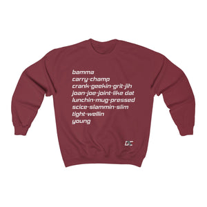Verbiage Sweatshirt (Unisex)