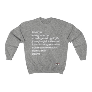 Verbiage Sweatshirt (Unisex)