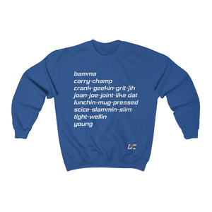 Verbiage Sweatshirt (Unisex)