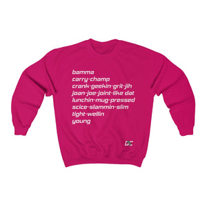 Verbiage Sweatshirt (Unisex)